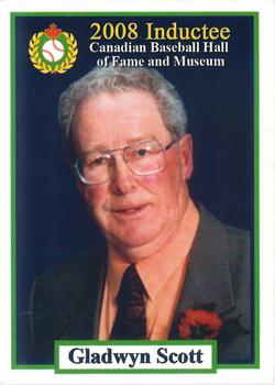 2002-23 Canadian Baseball Hall of Fame #NNO Gladwyn Scott Front