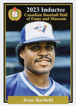 2002-23 Canadian Baseball Hall of Fame #NNO Jesse Barfield Front