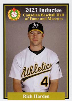 2002-23 Canadian Baseball Hall of Fame #NNO Rich Harden Front