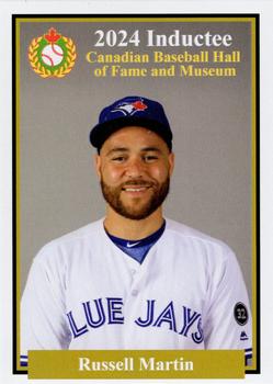 2002-23 Canadian Baseball Hall of Fame #NNO Russell Martin Front