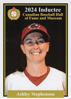 2002-23 Canadian Baseball Hall of Fame #NNO Ashley Stephenson Front