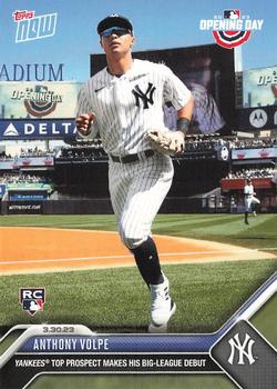 2023 Topps Now #2 Anthony Volpe Front