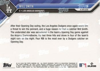 2023 Topps Now #10 Will Smith Back