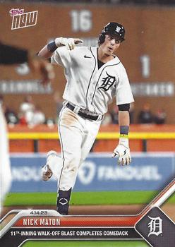 2023 Topps Now #118 Nick Maton Front