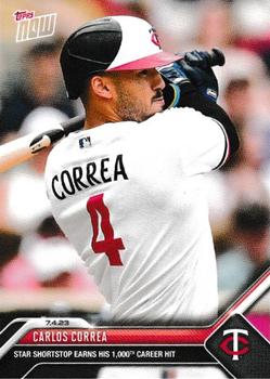 2023 Topps Now #524 Carlos Correa Front
