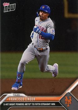 2023 Topps Now #533 Francisco Lindor Front