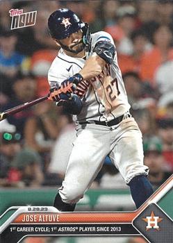 2023 Topps Now #774 Jose Altuve Front