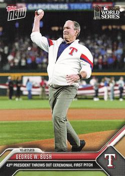 2023 Topps Now #1047 George W. Bush Front