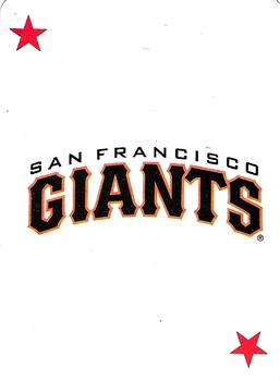 1994 Bicycle San Francisco Giants Playing Cards #NNO San Francisco Giants Logo Front