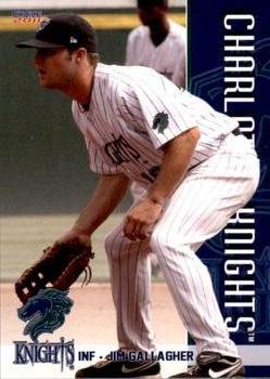 2011 Choice Charlotte Knights #09 Jim Gallagher Front