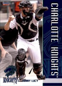 2011 Choice Charlotte Knights #15 Donny Lucy Front