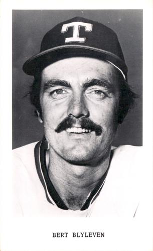1976 Texas Rangers Photocards #NNO Bert Blyleven Front
