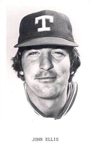 1976 Texas Rangers Photocards #NNO John Ellis Front