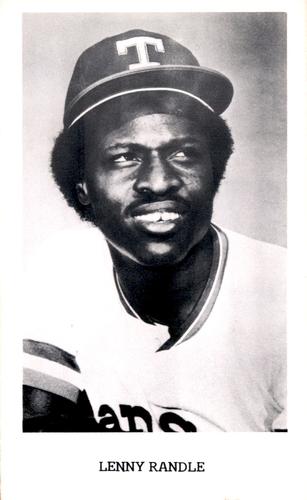 1976 Texas Rangers Photocards #NNO Lenny Randle Front