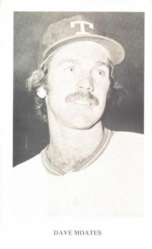 1975 Texas Rangers Photocards #NNO Dave Moates Front