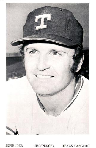 1975 Texas Rangers Photocards #NNO Jim Spencer Front
