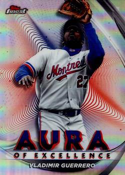 2022 Finest - Aura of Excellence #AE-VG Vladimir Guerrero Front