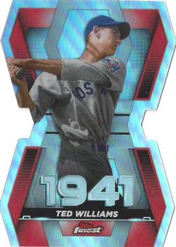 2022 Finest - Finest Career Years Die Cuts #FCY-TW Ted Williams Front