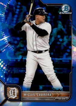 2022 Bowman Chrome Sapphire Edition #88 Miguel Cabrera Front