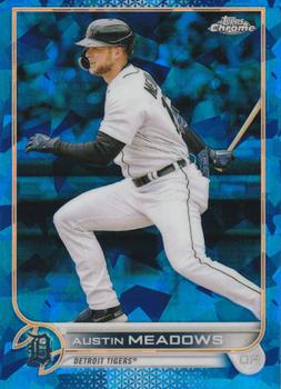 2022 Topps Chrome Update Sapphire Edition #US199 Austin Meadows Front