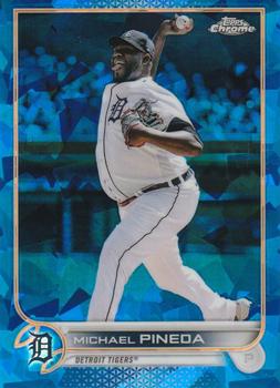 2022 Topps Chrome Update Sapphire Edition #US284 Michael Pineda Front