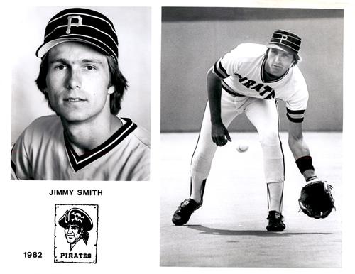 1982 Pittsburgh Pirates 8x10 Photos #NNO Jimmy Smith Front