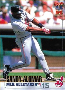 2000 MLB Tour Of Japan All-Star Series Program #NNO Sandy Alomar Jr. Front