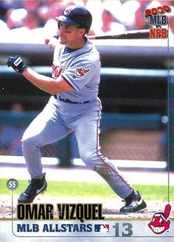 2000 MLB Tour Of Japan All-Star Series Program #NNO Omar Vizquel Front