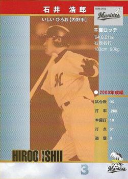2000 MLB Tour Of Japan All-Star Series Program #NNO Hiroo Ishii Back