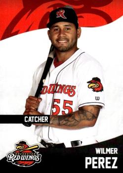 2022 Choice Rochester Red Wings #14 Wilmer Perez Front