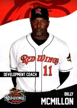 2022 Choice Rochester Red Wings #26 Billy McMillon Front