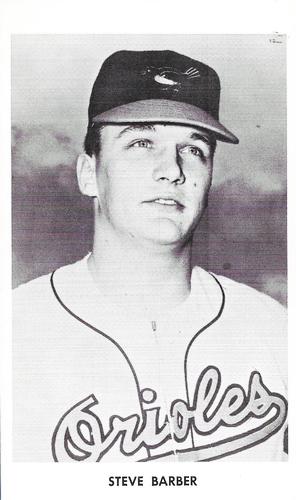 1962 Baltimore Orioles Photocards #NNO Steve Barber Front