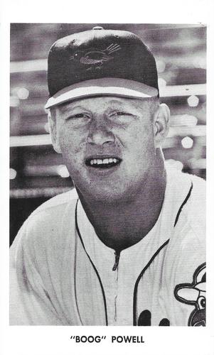 1962 Baltimore Orioles Photocards #NNO Boog Powell Front