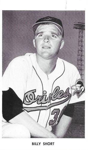 1962 Baltimore Orioles Photocards #NNO Billy Short Front