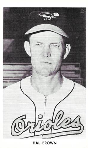 1961 Baltimore Orioles Photocards #NNO Hal Brown Front