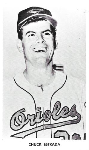 1961 Baltimore Orioles Photocards #NNO Chuck Estrada Front