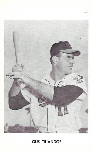 1961 Baltimore Orioles Photocards #NNO Gus Triandos Front