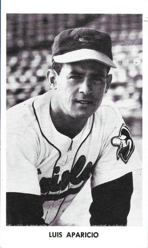 1963 Baltimore Orioles Photocards #NNO Luis Aparicio Front