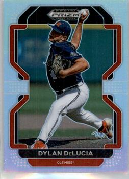 2022 Panini Prizm Draft Picks - Silver #PDP181 Dylan DeLucia Front