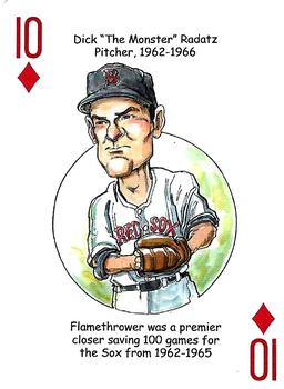 2022 Hero Decks Boston Red Sox Baseball Heroes Playing Cards (16th Edition) #10♦ Dick Radatz Front