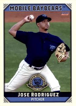 2019 Choice Mobile BayBears #18 José Rodriguez Front