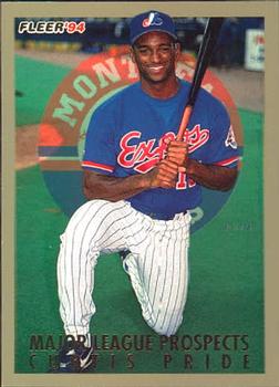 1994 Fleer - Major League Prospects #29 Curtis Pride Front