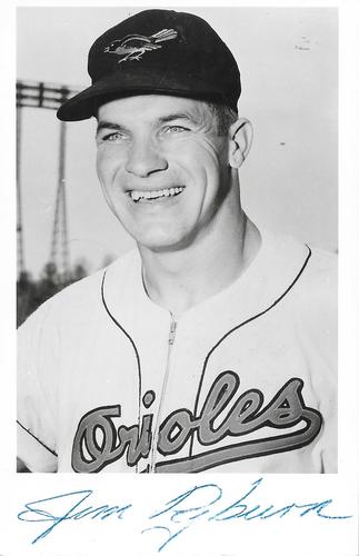 1956 Baltimore Orioles Photocards #004 Jim Pyburn Front