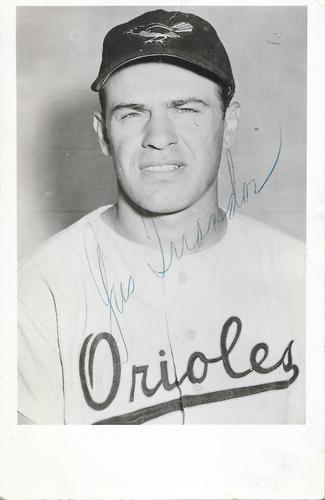 1956 Baltimore Orioles Photocards #009 Gus Triandos Front