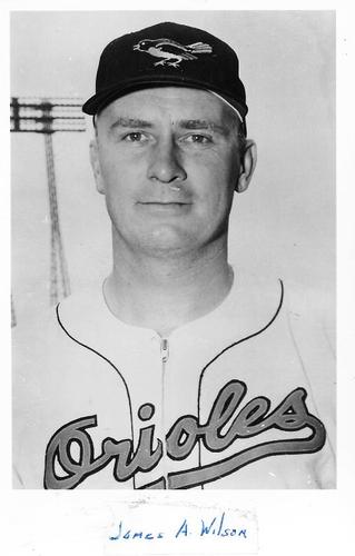 1956 Baltimore Orioles Photocards #013 Jim Wilson Front