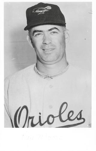 1956 Baltimore Orioles Photocards #016 Ray Moore Front