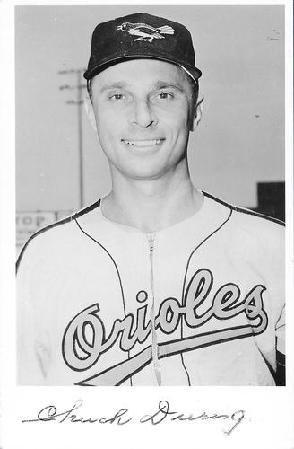 1956 Baltimore Orioles Photocards #026 Chuck Diering Front