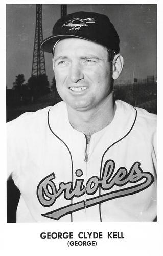 1956 Baltimore Orioles Photocards #031 George Clyde Kell Front