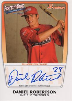 2014 Bowman Chrome - Perfect Game All-American Classic Autographs #AAC-DR Daniel Robertson Front