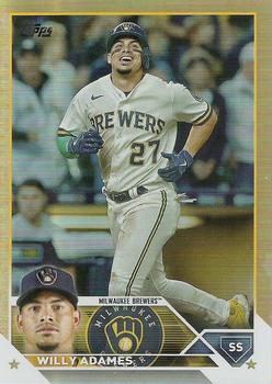 2023 Topps - Gold Foil #106 Willy Adames Front